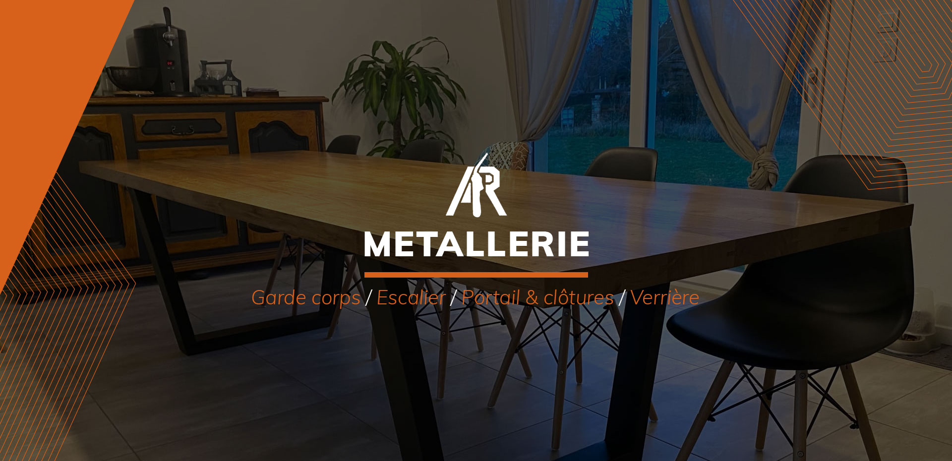 Création d'objets design en métal à La Bourboule - AR Métallerie